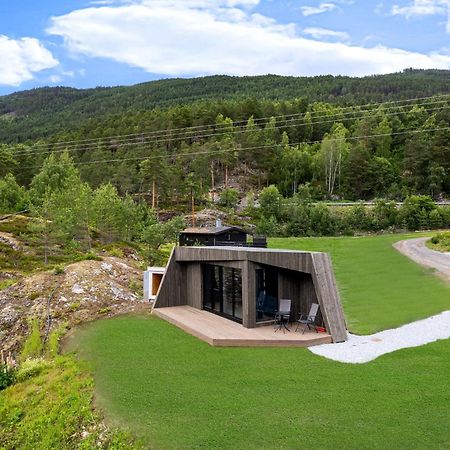 Sogndal Fjordpanorama - Studio Cabins With View エクステリア 写真