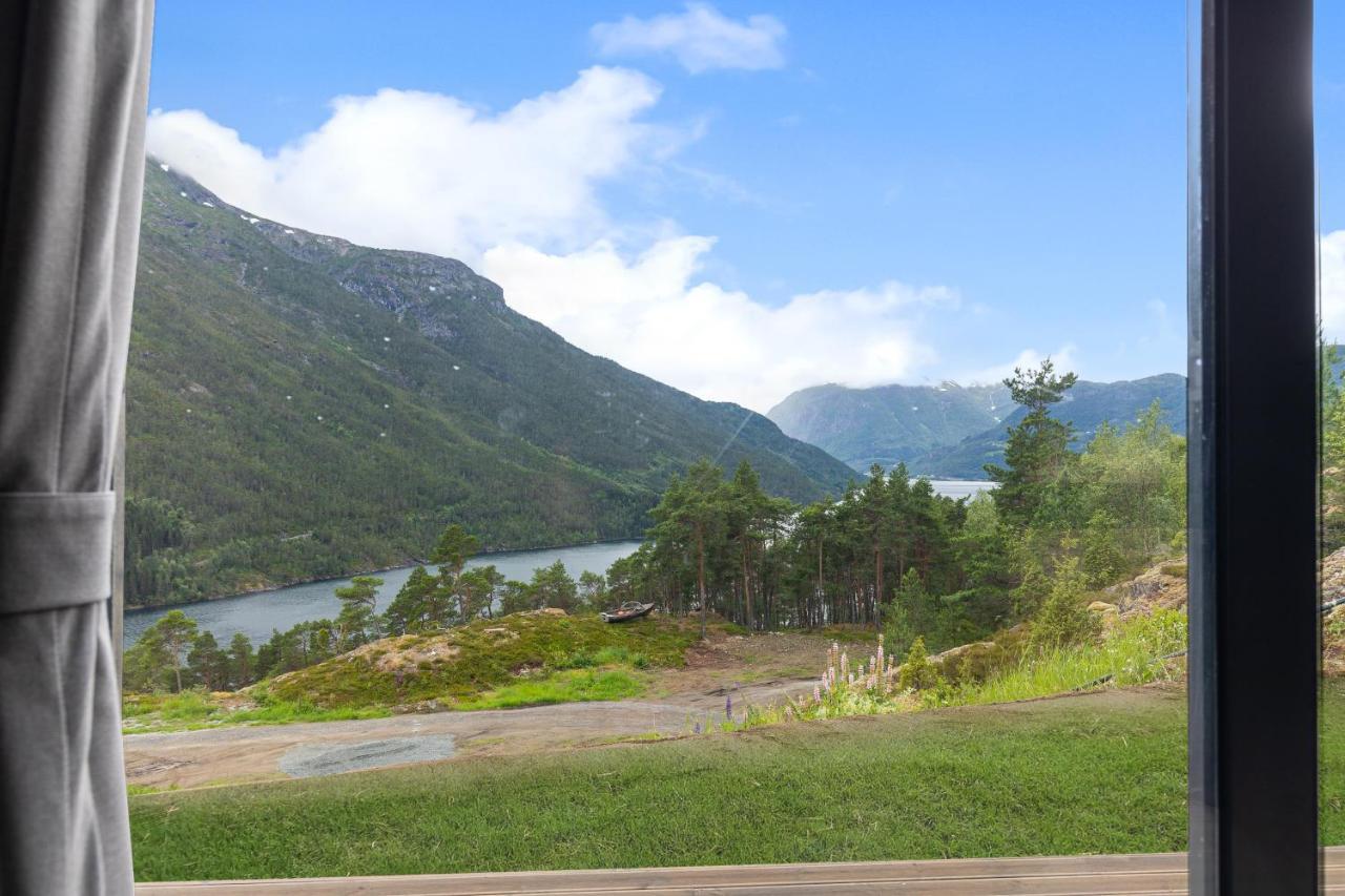 Sogndal Fjordpanorama - Studio Cabins With View エクステリア 写真