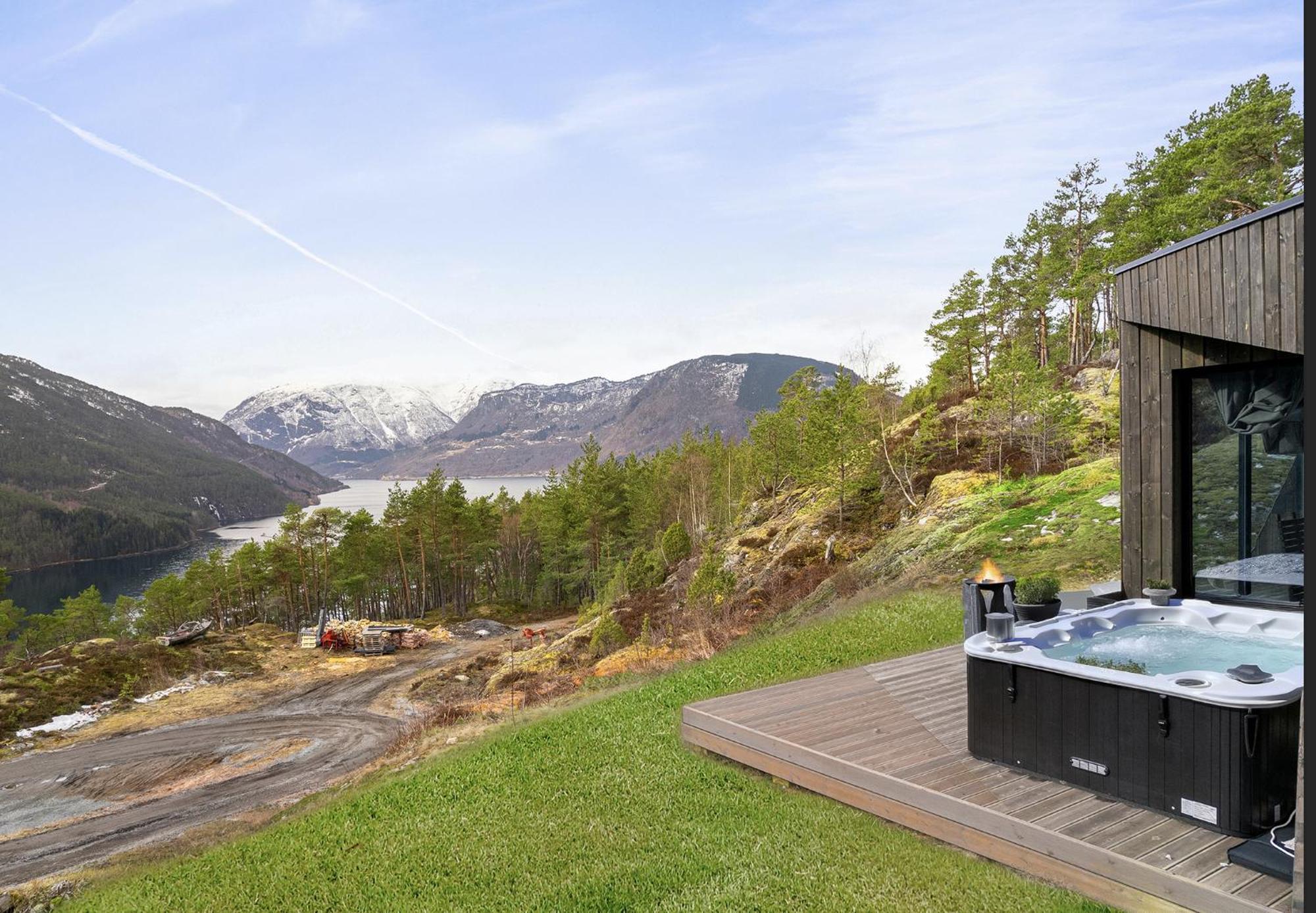 Sogndal Fjordpanorama - Studio Cabins With View エクステリア 写真