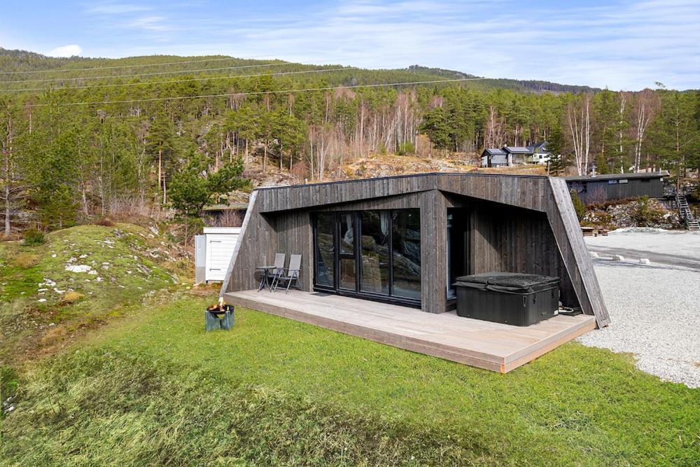 Sogndal Fjordpanorama - Studio Cabins With View エクステリア 写真